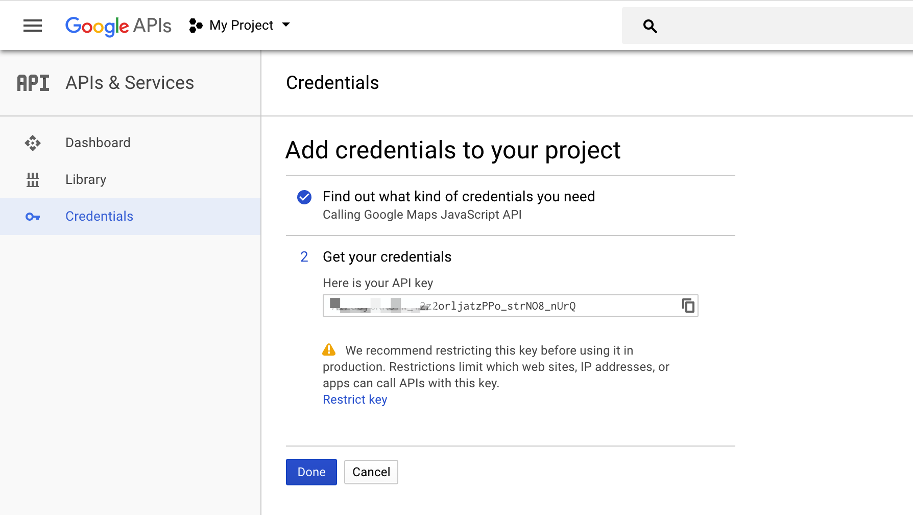 Credentials page. Google API Key. API карт Google. API Key Google Maps JAVASCRIPT. Ключ для JAVASCRIPT API.